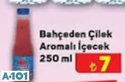 BAHÇEDEN ÇİLEK AROMALI İÇECEK 250 ML